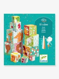 Expédition & retours -Promos Jouets Boutique 10 cubes foret djeco 1