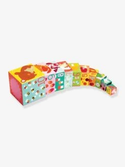 10 Cubes Forêt DJECO Vert - Djeco -Promos Jouets Boutique 10 cubes foret djeco 2