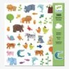 160 Stickers Animaux DJECO Multicolore - Djeco -Promos Jouets Boutique 160 stickers animaux djeco