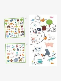 160 Stickers Animaux DJECO Multicolore - Djeco 7 160 Stickers Animaux DJECO Multicolore - Djeco -Promos Jouets Boutique 160 stickers animaux djeco 2