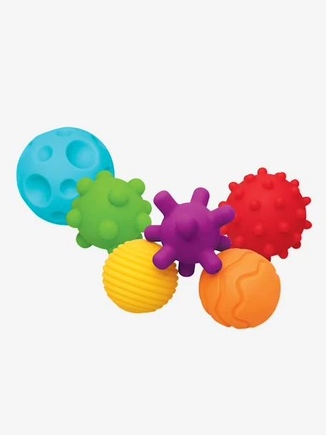 6 Balles Souples Sensorielles INFANTINO Multicolore - Infantino 3 6 Balles Souples Sensorielles INFANTINO Multicolore - Infantino