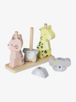 Animaux à Empiler KOALA En Bois FSC® Rose - Vertbaudet -Promos Jouets Boutique animaux a empiler koala en bois fsc 4