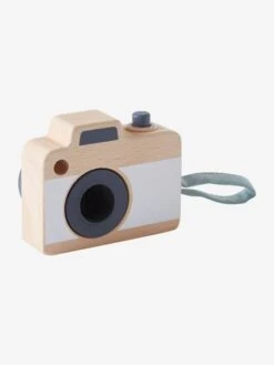 Appareil Photo En Bois FSC® Blanc - Vertbaudet -Promos Jouets Boutique appareil photo en bois fsc 3