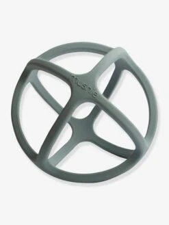 Balle De Dentition En Silicone - MUSHIE Bleu - Mushie -Promos Jouets Boutique balle de dentition en silicone mushie 2