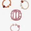 Balle Et Anneaux De Dentition En Silicone Multicolor - Vertbaudet -Promos Jouets Boutique balle et anneaux de dentition en silicone