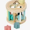 Boîte à Formes Cylindre En Bois FSC® Multicolore - Vertbaudet -Promos Jouets Boutique boite a formes cylindre en bois fsc