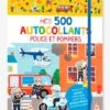Cahier D'activités Mes Premiers Autocollants - Mes 500 Autocollants Police Et Pompiers AUZOU Jaune - Auzou -Promos Jouets Boutique cahier dactivites mes premiers autocollants mes 500 autocollants police et pompiers auzou