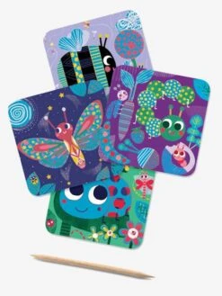 Cartes à Gratter «Toutes Petites Bêtes» DJECO Multicolore - Djeco -Promos Jouets Boutique cartes a gratter toutes petites betes djeco 2