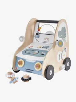 Chariot De Marche Avec Freins EN VOITURE SIMON En Bois FSC® Multicolore - Vertbaudet -Promos Jouets Boutique chariot de marche avec freins en voiture simon en bois fsc 2