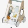 Chariot De Marche Avec Freins HANOÏ En Bois FSC® Multicolore - Vertbaudet -Promos Jouets Boutique chariot de marche avec freins hanoi en bois fsc