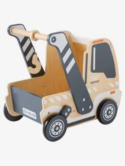 Chariot De Marche Camion En Bois FSC® Beige - Vertbaudet -Promos Jouets Boutique chariot de marche camion en bois fsc 2