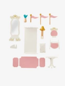 Château De Princesse Pour Poupées Mannequins En Bois FSC® Blanc - Vertbaudet -Promos Jouets Boutique chateau de princesse pour poupees mannequins en bois fsc 4