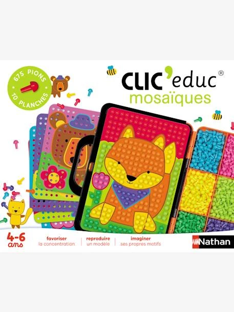 Clic Educ Mosaïques NATHAN Blanc - Nathan 3 Clic Educ Mosaïques NATHAN Blanc - Nathan