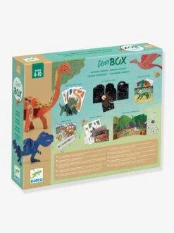 Coffret Le Monde Des Dinosaures DJECO Vert - Djeco -Promos Jouets Boutique coffret le monde des dinosaures djeco 2