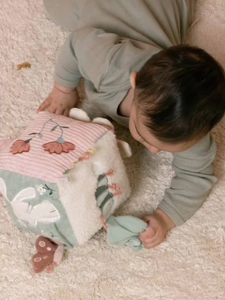 Cube D'activités Flowers - LITTLE DUTCH Rose - Little Dutch 5 Cube D'activités Flowers - LITTLE DUTCH Rose - Little Dutch – Image 3