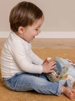 Cube D'Éveil Mouette Sailors Bay - LITTLE DUTCH Bleu Grisé - Little Dutch -Promos Jouets Boutique cube deveil mouette sailors bay little dutch 3