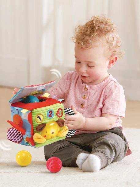 Cube Interactif éveil Sensoriel VTECH Multicolore - Toutes Les Marques 4 Cube Interactif éveil Sensoriel VTECH Multicolore - Toutes Les Marques – Image 2