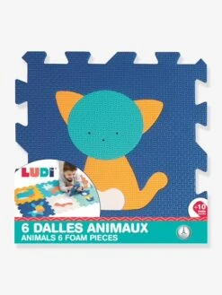 Dalles 6 Animaux LUDI Multicolore - Ludi 11 Dalles 6 Animaux LUDI Multicolore - Ludi -Promos Jouets Boutique dalles 6 animaux ludi 3