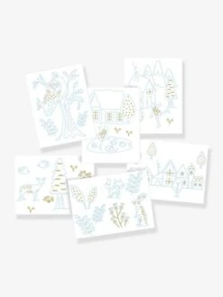 Décorations Sur Vitre - AUZOU Bleu - Auzou -Promos Jouets Boutique decorations sur vitre auzou 2