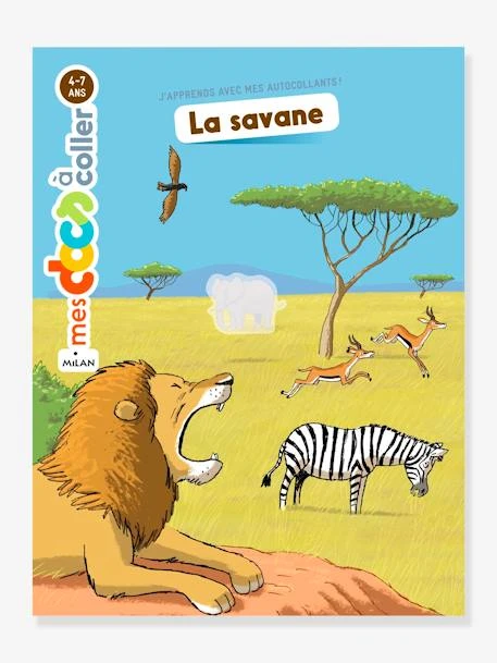 Docs à Coller - La Savane MILAN Blanc - Hachette 3 Docs à Coller - La Savane MILAN Blanc - Hachette