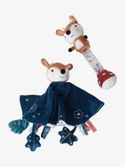 Doudou + Bâton De Pluie Forêt Enchantée Multicolore - Vertbaudet -Promos Jouets Boutique doudou baton de pluie foret enchantee 2