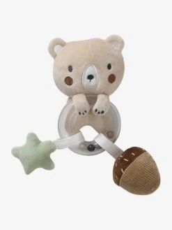 Doudou Carré + Hochet GREEN FOREST Multicolore - Vertbaudet -Promos Jouets Boutique doudou carre hochet green forest 5