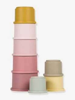 Gobelets Empilables - LITTLE DUTCH Rose - Little Dutch -Promos Jouets Boutique gobelets empilables little dutch 5