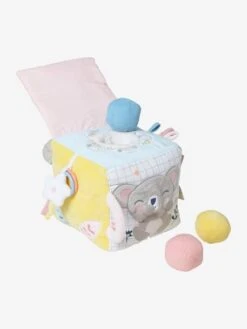 Grand Cube Cache-cache KOALA Rose - Koala - Vertbaudet -Promos Jouets Boutique grand cube cache cache koala 2