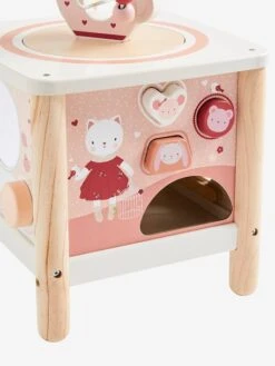 Grand Cube D'activités GRENIER En Bois FSC® Blanc - Vertbaudet -Promos Jouets Boutique grand cube dactivites grenier en bois fsc 4