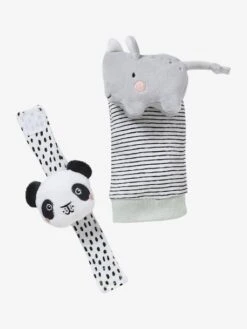 Hochets Mains Et Pieds TANZANIE Multicolore - Vertbaudet -Promos Jouets Boutique hochets mains et pieds tanzanie 2