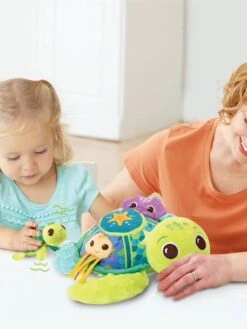 Juju, Maman Tortue éveil Des Sens - VTECH Multicolore - Toutes Les Marques -Promos Jouets Boutique juju maman tortue eveil des sens vtech 2