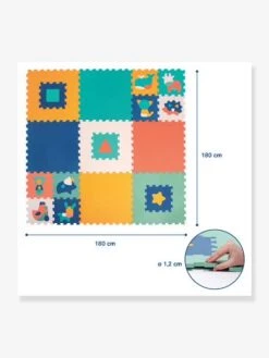 Jumbo Tapis Mousse LUDI Multicolore - Ludi -Promos Jouets Boutique jumbo tapis mousse ludi 2