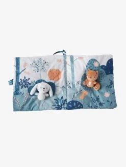Livre D'éveil + Peluches En Velours Forêt Enchantée Multicolore - Vertbaudet -Promos Jouets Boutique livre deveil peluches en velours foret enchantee 5