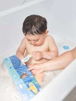 Livre + Marionnette + Stickers De Bain En Mousse BADABULLE Multicolore - Badabulle -Promos Jouets Boutique livre marionnette stickers de bain en mousse badabulle 2