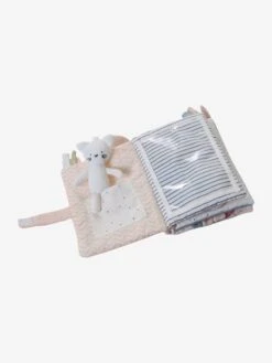 Livre Photos + Activités CHAT ROSE Rose - Vertbaudet -Promos Jouets Boutique livre photos activites chat rose 2