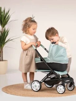Maxi Cosi Poussette Landau 3 En 1 - SMOBY Vert - Smoby -Promos Jouets Boutique maxi cosi poussette landau 3 en 1 smoby 3
