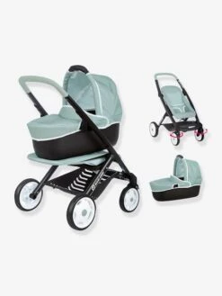 Maxi Cosi Poussette Landau 3 En 1 - SMOBY Vert - Smoby -Promos Jouets Boutique maxi cosi poussette landau 3 en 1 smoby 4