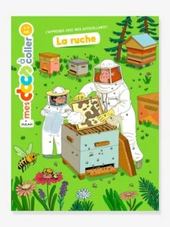 Mes Docs à Coller - La Ruche - ÉDITIONS MILAN Blanc - Hachette