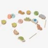 Mes Premières Perles à Enfiler En Bois FSC® Multicolore - Vertbaudet -Promos Jouets Boutique mes premieres perles a enfiler en bois fsc