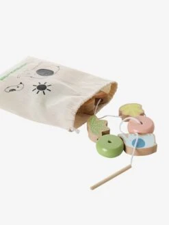 Mes Premières Perles à Enfiler En Bois FSC® Multicolore - Vertbaudet -Promos Jouets Boutique mes premieres perles a enfiler en bois fsc 3