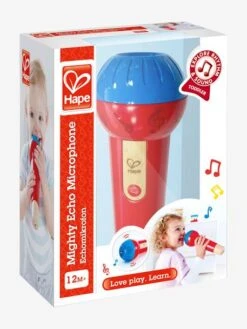 Micro à Résonance HAPE Rouge - Hape 8 Micro à Résonance HAPE Rouge - Hape -Promos Jouets Boutique micro a resonance hape 2