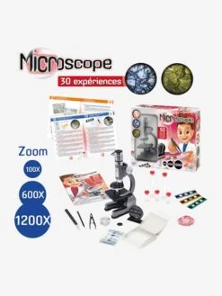 Microscope - 30 Expériences BUKI Rouge - Buki -Promos Jouets Boutique microscope 30 experiences buki 2