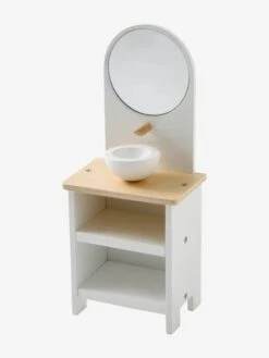Mobilier De Salle De Bain Pour Poupée Mannequin En Bois FSC® Blanc - Vertbaudet -Promos Jouets Boutique mobilier de salle de bain pour poupee mannequin en bois fsc 4