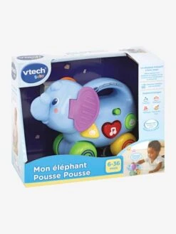 Mon éléphant Pousse Pousse VTECH Multicolore - Toutes Les Marques -Promos Jouets Boutique mon elephant pousse pousse vtech 3