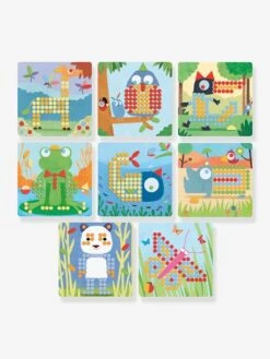 Mosaico Rigolo DJECO Bleu - Djeco -Promos Jouets Boutique mosaico rigolo djeco 2