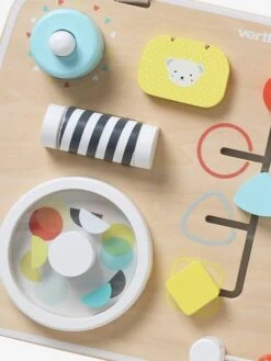 Panneau D'activités En Bois FSC® Multicolore - Vertbaudet -Promos Jouets Boutique panneau dactivites en bois fsc 3