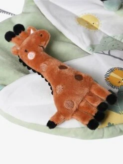 Panneau D'activités Musical En Tissu TANZANIE Blanc - Vertbaudet -Promos Jouets Boutique panneau dactivites musical en tissu tanzanie 3