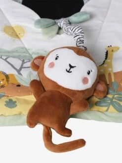 Panneau D'activités Musical En Tissu TANZANIE Blanc - Vertbaudet -Promos Jouets Boutique panneau dactivites musical en tissu tanzanie 4