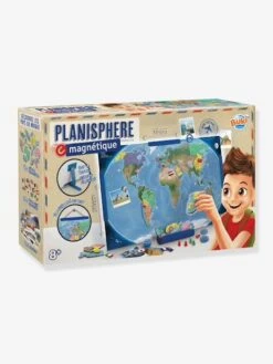 Planisphère Aimanté - BUKI Bleu - Buki -Promos Jouets Boutique planisphere aimante buki 1