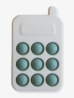 Pop-it Téléphone - MUSHIE Rose - Mushie -Promos Jouets Boutique pop it telephone mushie 3